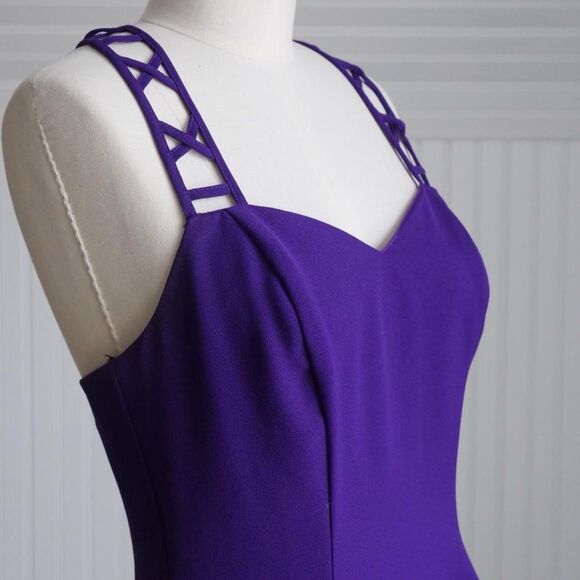 Perfect 90s cage‎ strap party dress - Picture 2 of 6